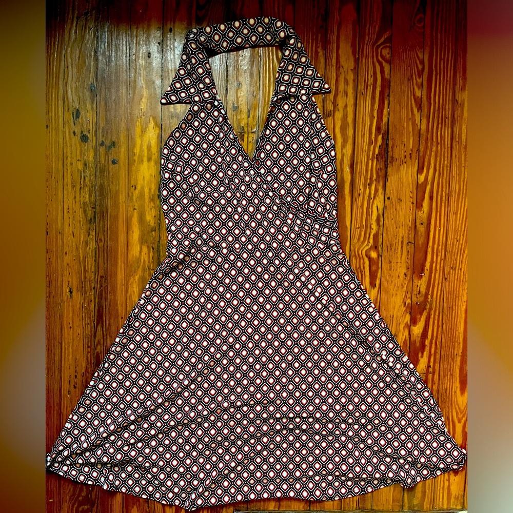 Vintage 90s fit and flare dress